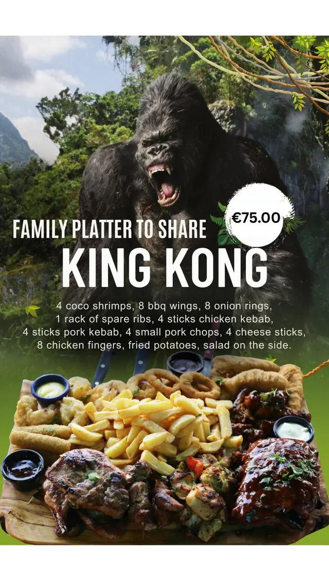 King Kong Platter Jungle Mania