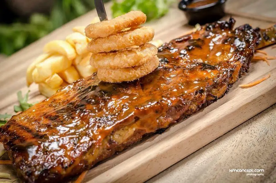Hippo Baby Back Ribs at Jungle Mania, Ayia Napa