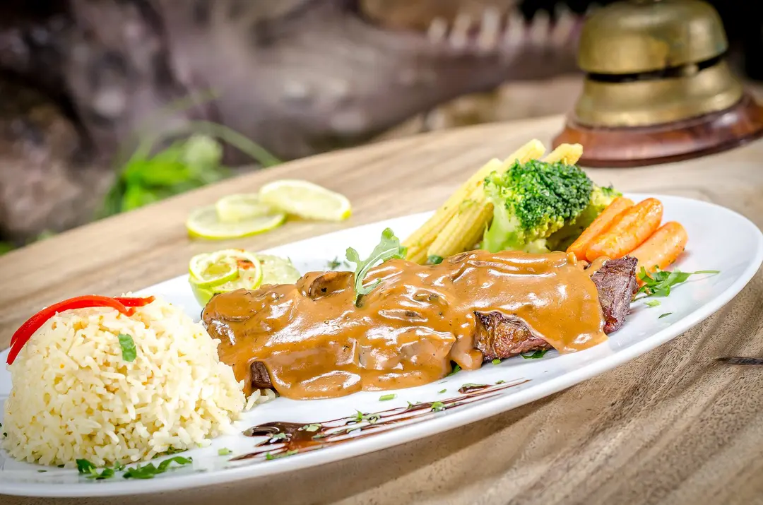 Rib Eye Steak (USA Angus) at Jungle Mania, Ayia Napa
